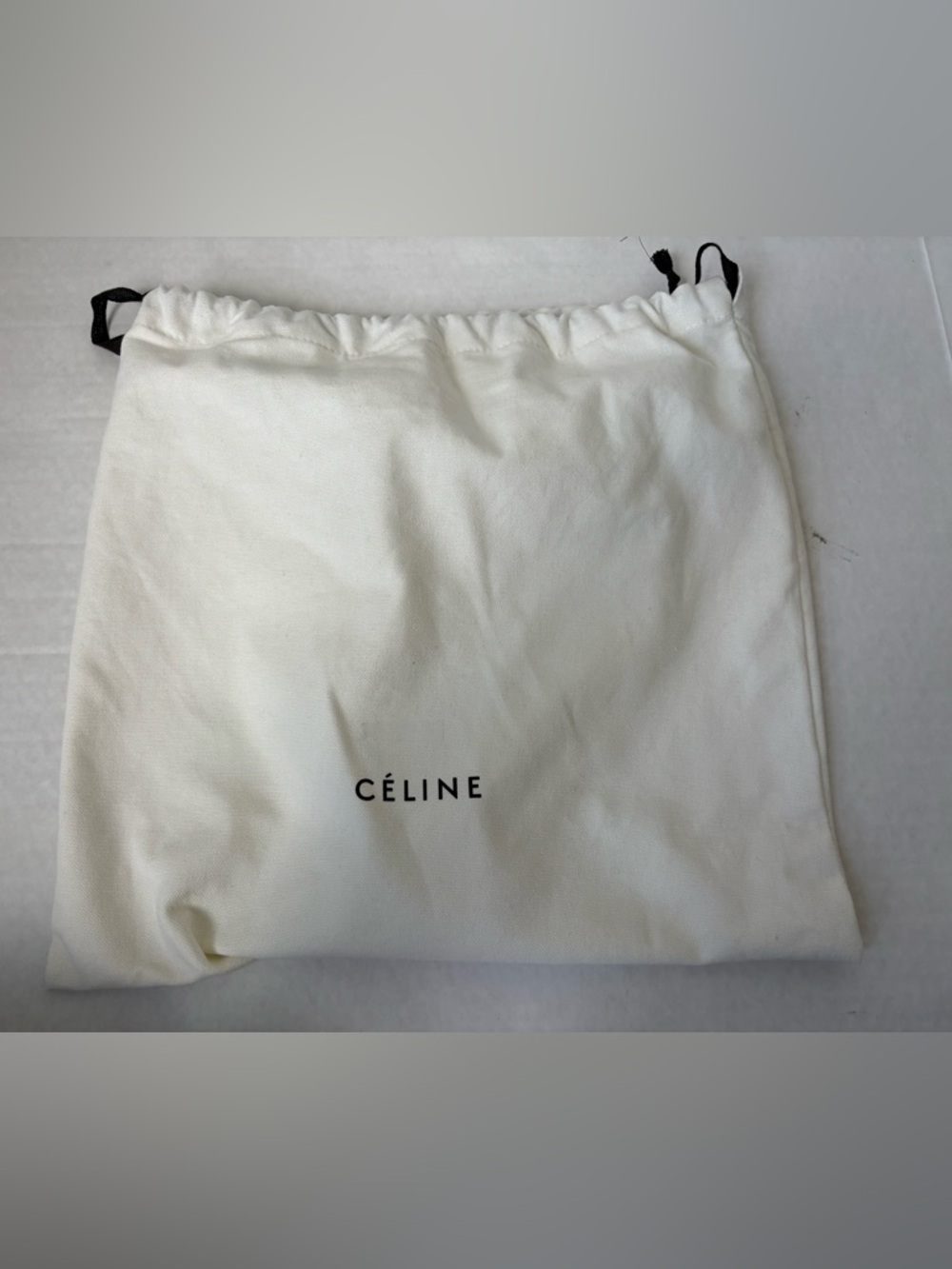 Celine Black Leather Luggage Nano Top Handle Bag Crossbody Gold Hardware Zip - Picture 14 of 14